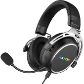 HATOR Hypergang 3 USB, Verkabelt & Kabellos, Gaming, 10 - 44000 Hz, 330 g, Kopfhörer, Schwarz