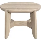 Blomus Tritthocker -ELI- Farbton Holz, Höhe 30 cm