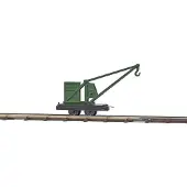 Busch Feldbahn 12251 H0f Kranwagen