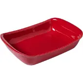 Pyrex Auflaufform Supreme Rechteckig Rot 3,2 L