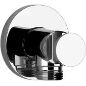 Gessi Emporio Via Manzoni Wand-Anschlussbogen 1/2, mit Brausehalter, 38761