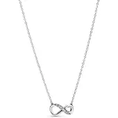 Pandora 398821C01-50 Damen-Halskette Silber 925 Funkelnde Unendlichkeit