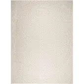 vidaXL Teppich ZIZUR Creme 240x340 cm Jute-Optik Indoor und Outdoor