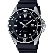 Casio Uhr MDV-107-1A1VEF Herrenuhr Edelstahl Schwarz