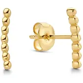 Jackie Gold damen Ohrknöpfe 585 Gold JKE20.032