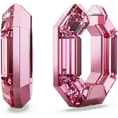 Swarovski Ohrringe - Lucent hoop earrings, Octagon shape, Small - Gr. unisize - in Rosa - für Damen