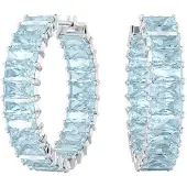 Swarovski Matrix Silberfarbene Ohrringe 5659037