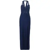 Vera Mont Abendkleid mit Strass in Festival Blue | Gr.: 42