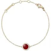 Daniel Wellington Audrey Red Agate Armband DW00401422