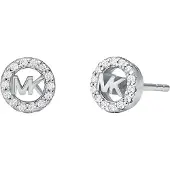 Michael Kors Kors Silberfarbene Ohrknöpfe MKC1727CZ040