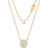 Michael Kors Premium 925 Sterling Silber Goldfarbene Kette MKC1591AN710