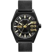 Diesel Uhr Scraper DZ2194 Schwarz