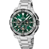 Festina Herrenuhr Chrono Bike Armbanduhr Edelstahl silber UF20724/3