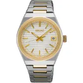 Seiko Muut SUR578P1 Damen-Armbanduhr mit Saphirglas Zweifarbig