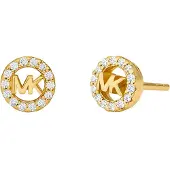 Michael Kors Kors Goldfarbene Ohrknöpfe MKC1727CZ710