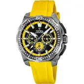 Festina Uhr 2025 Herren Chrono Bike F20725/1 Chronograph Schwarz, Gelb