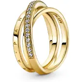 Pandora Signature damen Ring 585 Vergoldung 169057C01