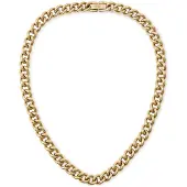 Daniel Wellington Halskette - Chunky Chain Kette - Gr. unisize - in Gold - für Damen