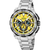 Festina Herrenuhr Chrono Bike Armbanduhr Edelstahl silber UF20724/4