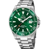 Jaguar Herren Analog Uhr J886/2 Sport Edelstahl Armbanduhr silber UJ886/2