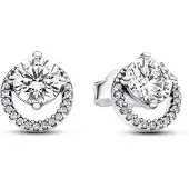 Pandora Timeless damen Ohrknöpfe Silber 291248C01