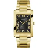 GUESS Herren Uhr Armbanduhr Clyde GW0896G2 Edelstahl gold
