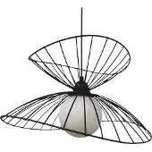 ROYALTECH Pendelleuchte I Vertigo I Wohnzimmer, E27, Ø50 Modern Vertigo Pendelleuchte, Schlafzimmer, Pendelleuchte Deckenleuchte Metall, Schlafzimmer, Schwarz