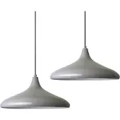 Bamyum Pendelleuchte Champion, E27, Ø35 Kinderzimmer Lampe 2-Flammig Schlafzimmer Lamp Metall, Wohnzimmerlampe Hängelampe, Moderne Esszimmerlampe Kuppel