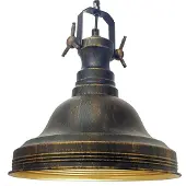 Bamyum Pendelleuchte I Ulmete I Ø 30, Wohnzimmer, Esstisch Vintage Industrial, Kupferfarbe Vintage Deckenlampe