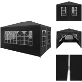 vidaXL Partyzelt 3x4 m Anthrazit - Pavillons & Partyzelte
