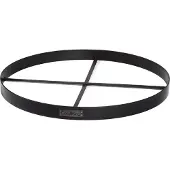 Cook King Feuerschalenbasis 100 x 6 cm schwarz
