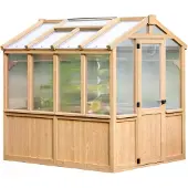 Westmann , Holz-Gewächshaus Paul, holz, 238 x 204 x 239 cm (L x B x H)