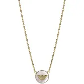 Emporio Armani Eagle Logo Copper Necklace EGS3140710