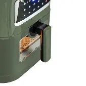 Tognana Porcellane Heißluftfritteuse, 7 l, Salbeigrün