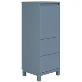 PAIDI Kinderwelten Highboard Olli , blau , Maße (cm): B: 48,4 H: 119,7 T: 40.1
