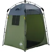 DS Produkte Where Tomorrow Pop Up Duschzelt - 155x155x220 cm - Braun