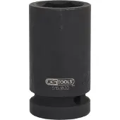 Ks Tools 515.1832, Steckschlüsselbuchse, Schwarz, 1 Kopf/Köpfe, 1", Metrisch, 32 mm