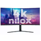 Ginza.se MONITOR 34" NXM344KD11 ULTRAWIDE 4K CURVO 144HZ 2HDMI 2DP 1MS MMDIA, 86,4 cm (34"), 3440 x 1440 Pixel, UltraWide Quad HD, LED, 1 ms, Schwarz
