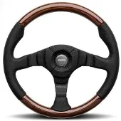 Momo Sportlenkrad VDFIGHTER35WR 350mm Holz Leder