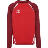 Hummel Hmllead 2.0 Crew Sweat Kids - true red/maroon, Größe:116