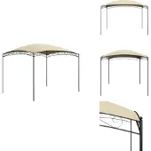 vidaXL Pavillon 3x4x2,65 m Creme 180 g/m² - Pavillons & Partyzelte