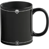 Cenega The Witcher 3 Art Heat Reveal Becher - Geralt & Ciri 480 ml Schwarz