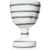 Gmundner Keramik Graugeflammt Eierbecher (H: 7 5cm)