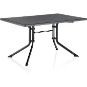 Kettler Boulevard-Klapptisch 140 x 95 cm, anthrazit/ anthrazit, Aluminium/Kettalux