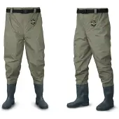 Delphin HRON Pants Hüft Wathose mit Profilsohle Größe 41 42 43 44 45 46 47 : 45 Größe: 45