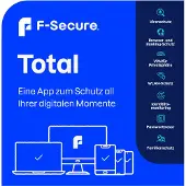 F-SECURE TOTAL + Ontrack Data Recovery Vollversion, 5 Geräte, 1 Jahr