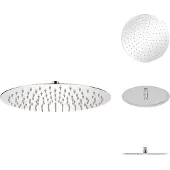 vidaXL Regenduschkopf Edelstahl 30 cm Rund - Duschköpfe