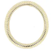Manfield Goldfarbenes Statement-Armband | Größe Onesize