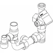 Buderus Armaturen-Set Sanitär 10bar GB172T/152T