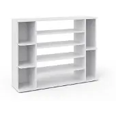 Vicco Schuhschrank Levin weiß Schuhkommode Schuhregal Stiefelfach Schuhablage